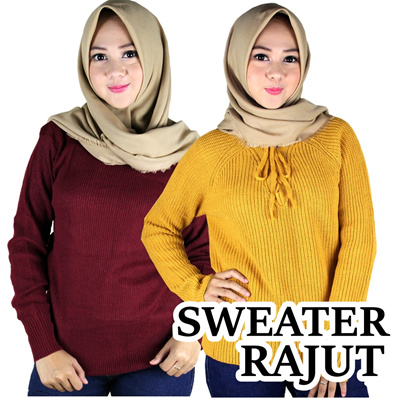 740 Model Baju Rajutan Wanita Gratis