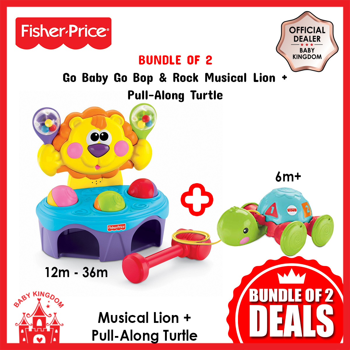 fisher price bop and rock musical lion