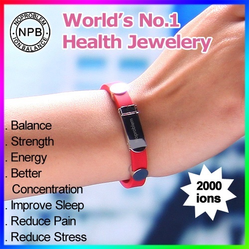 Noproblem ion deals balance bracelet