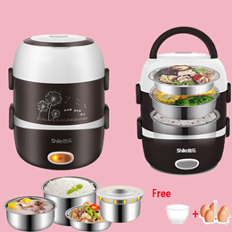 Qoo10 - JIASHI MINI Rice Cooker Non-Stick Pot Steamboat Pot Multi-Function  0.7 : Small Appliances