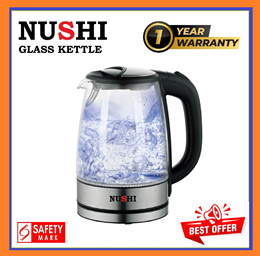 1pc Long Nozzle Glass Kettle For Boiling Water, Electric, Suitable For  Chinese Kung Fu Tea, 1.2l