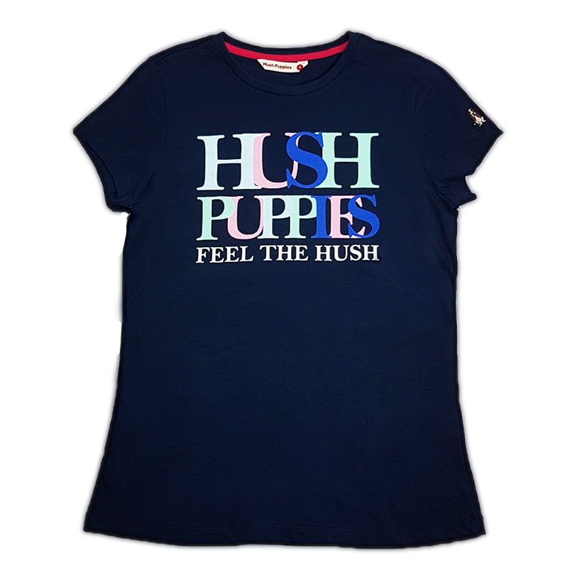 Qoo10 Hush Puppies Ladies Graphic Tee 100 Cotton Hlt018758nvyfus