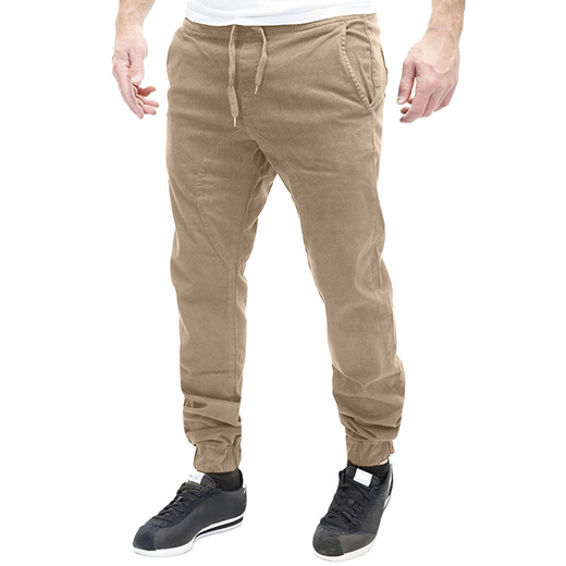 cotton plus size joggers