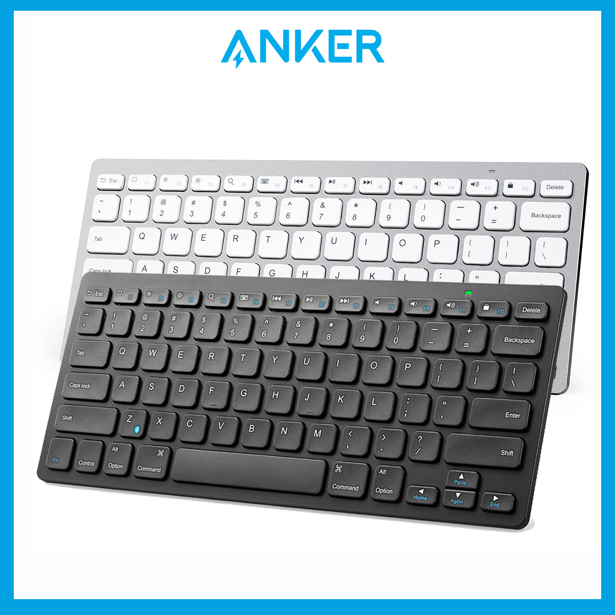 Qoo10 - Anker Bluetooth Ultra-Slim Keyboard Wireless Keyboard Bluetooth