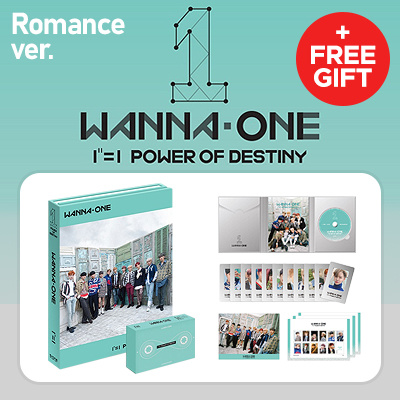 Power Of Destiny CD w/Booklet +Photocard Sealed WANNA ONE Romance Ver. 