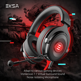 New Virtual 7.1 Surround Sound Gaming Headset Led USB/3.5mm Jack Wired Headphone With Microphone for