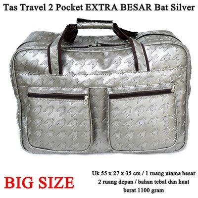 Tas Travel 2 Pocket EXTRA Besar Bat