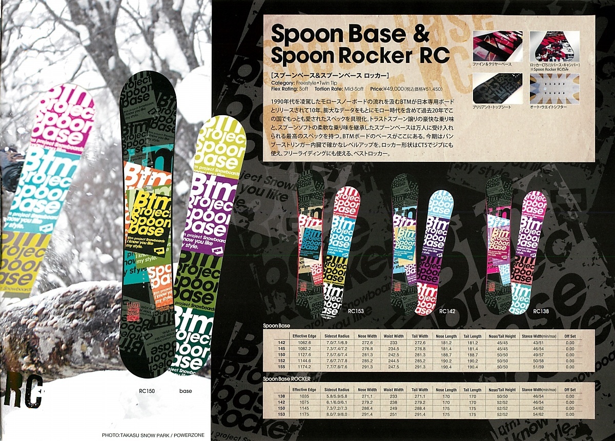 Limited special price BTM Snowboards SPOON BASE - Qoo10