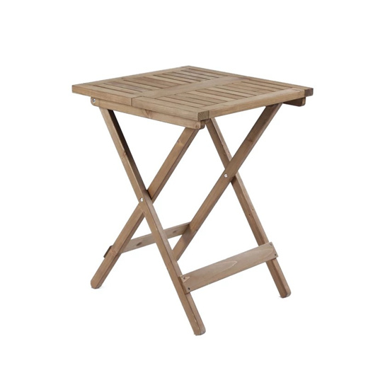 folding small wooden table