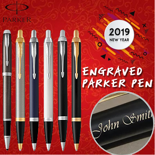 ?Fathers Day Gift Idea? Parker IM N Ballpoint Pen/Engraving Name//Warranty Included Deals for only S$40 instead of S$40