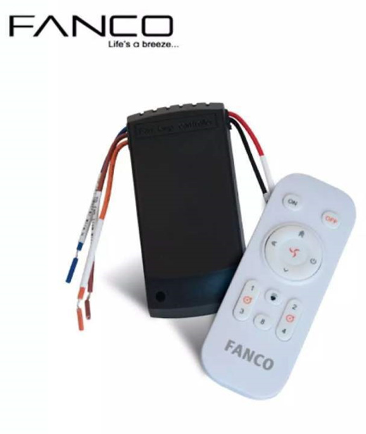 fanco ceiling fan remote control