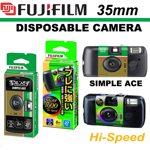  Fujifilm QuickSnap Flash 400 One-Time-Use Camera : Camera  Cases : Electronics