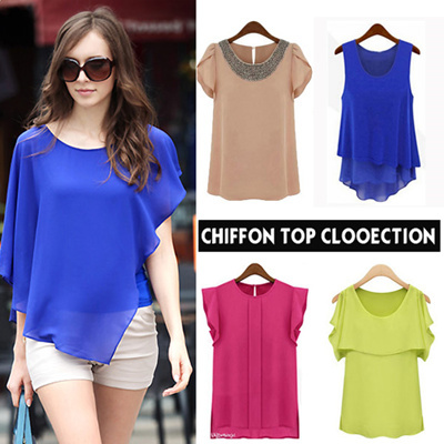 chiffon top dress