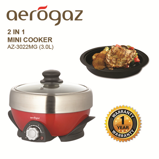 aerogaz 2 in 1 mini cooker