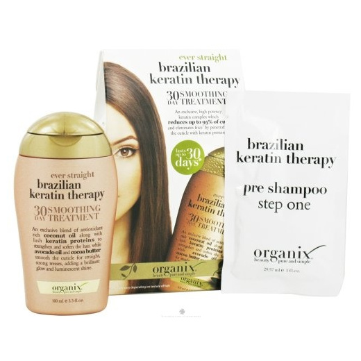 organix brazilian keratin therapy 30 day smoothing treatment