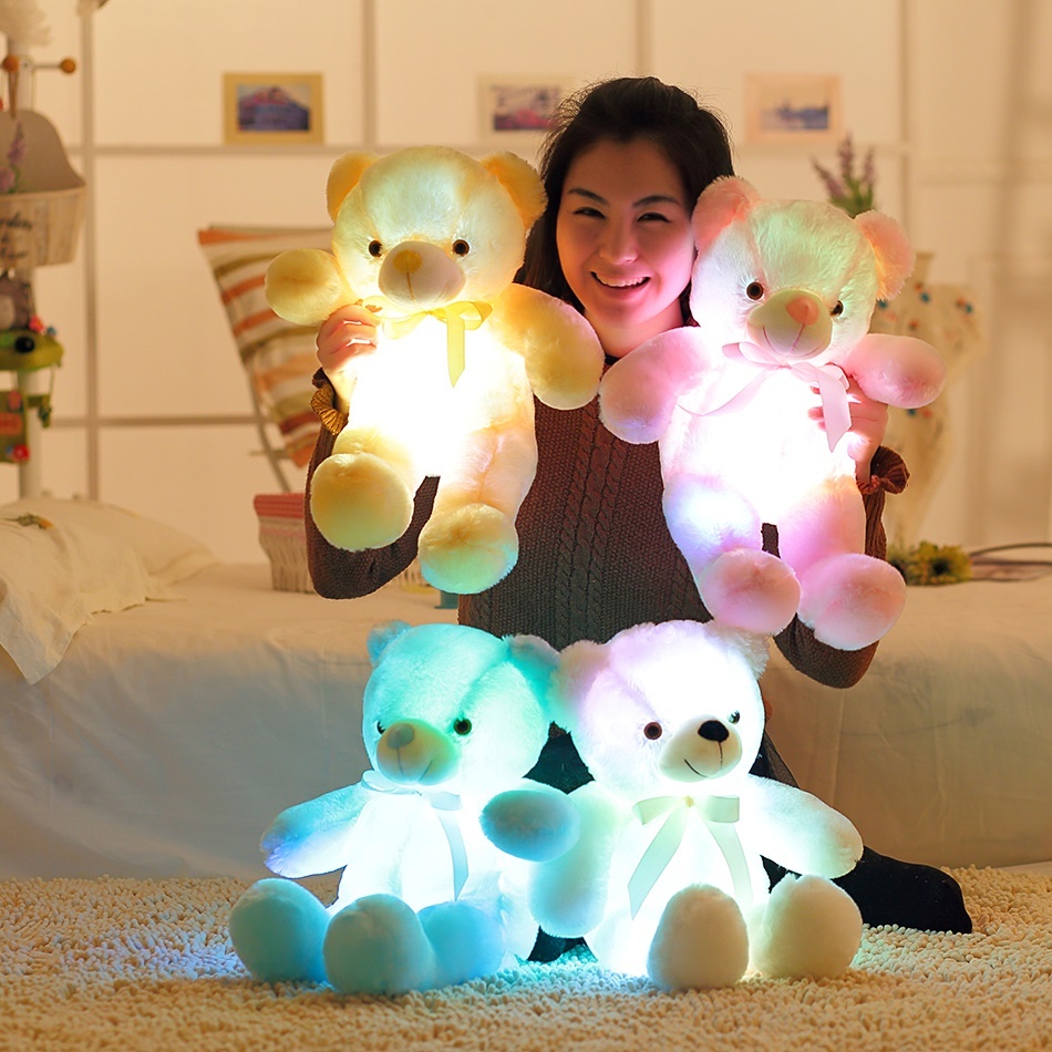 led teddy bear