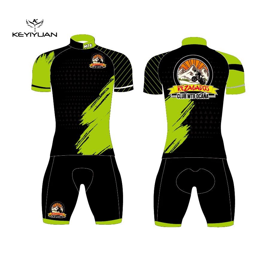dark green cycling jersey
