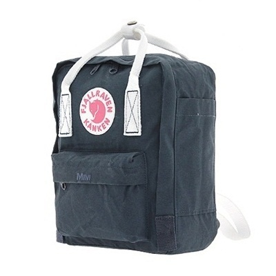 kanken navy white