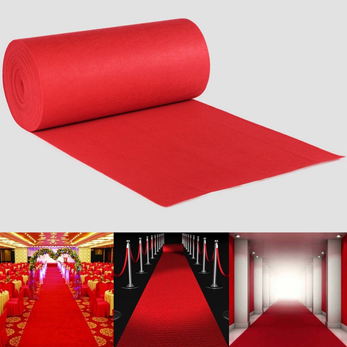 Qoo10 Fashion New Large Red Carpet Wedding Aisle Floor Runner