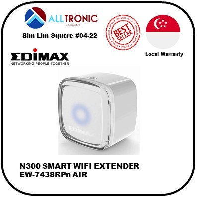 Edimax Ew 7438rpn Air N300 Smart Wifi Ext Edirange App 7 99 Picclick