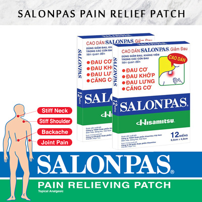 Qoo10 - [Salonpas] Patch Pain Relief 12s : Household & Bedding