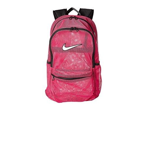 nike brasilia mesh backpack black