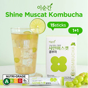 [1+1] Shine Muscat(Sweet Grape) Kombucha(15sticks)