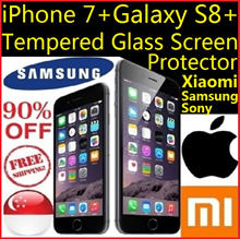 ★Tempered Glass Screen Protector Samsung Note 8 S8+ S8 Plus S7 Edge iPhone 7 6S Plus Redmi Note 4X 4