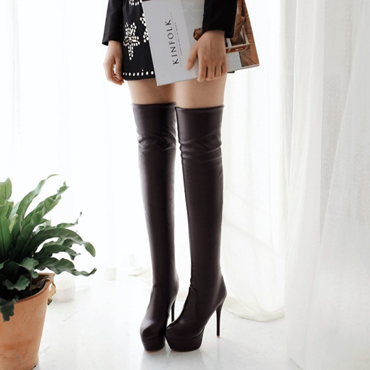 knee high boots for plus size legs