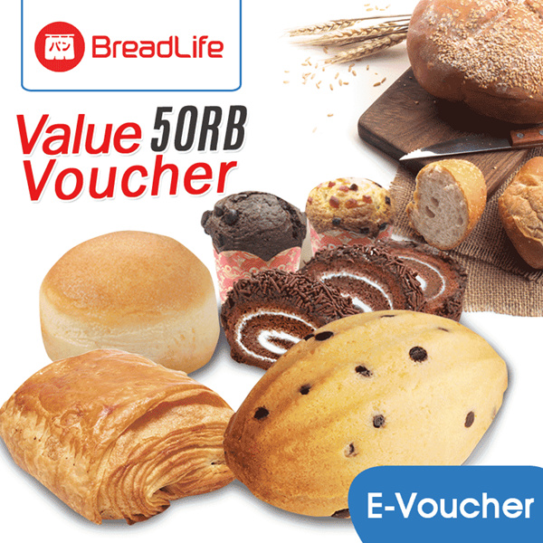 [FOOD] BreadLife Value Voucher 50K Deals for only Rp40.000 instead of Rp50.000