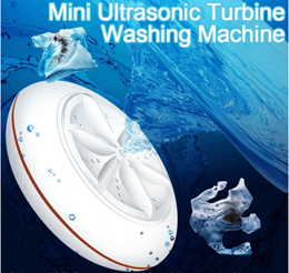 Brand New Premium Mini Portable Ultrasonic Washing Machine. Travel. Home Local SG Stock and warranty