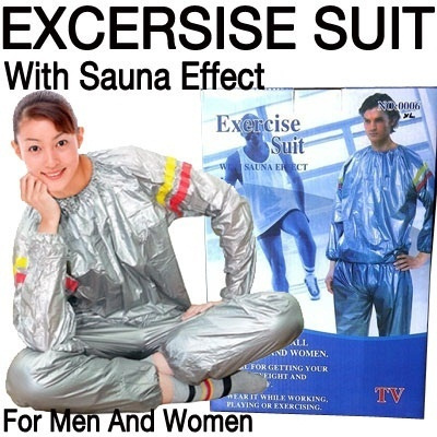 exercise suit with sauna effect