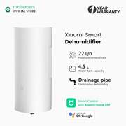 Mi Smart Dehumidifier 22L | Home Moisture Absorbent Air Dryer 4.5L Tank Capacity 35.5dB Noise