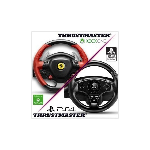 thrustmaster ferrari 458 spider racing wheel ps4