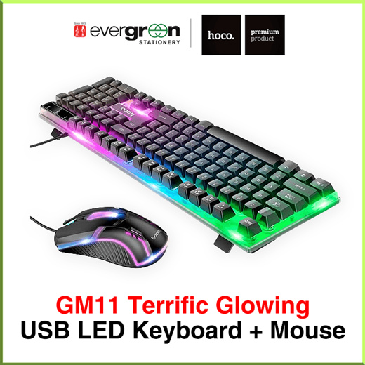 USB LED Gaming Keyboard GM11 / GM12 #PS4 #Switch 