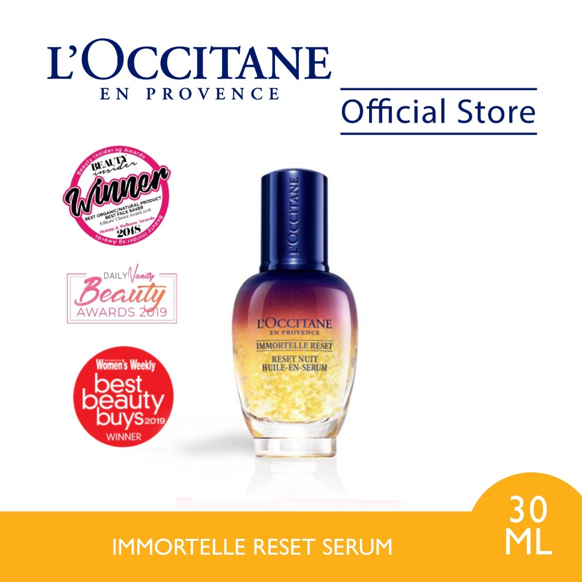 Qoo10 L Occitane Immortelle Reset Serum 30ml Skin Care