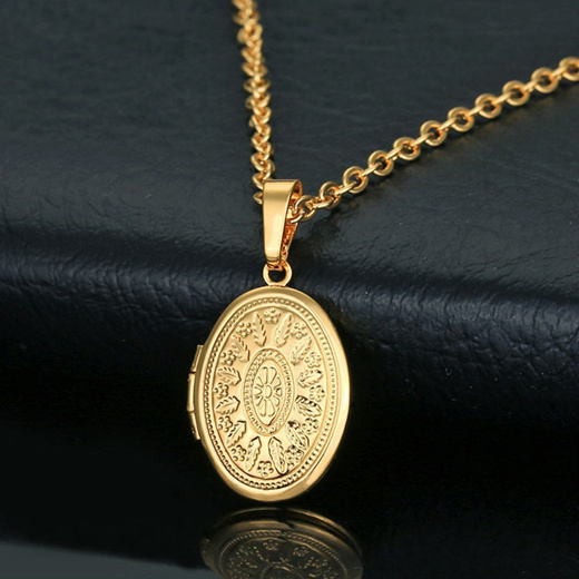 photo locket pendant for men