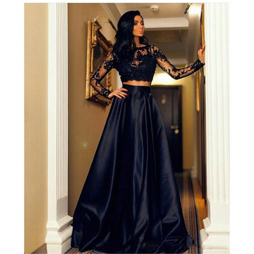 black long skirts for women