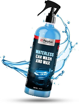 SansZo Total Detail Waterless Car Wash Wax and Polish Kit 88 OZ - Cleans,  Shines and Protects