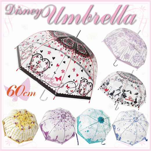 Qoo10 ディズニー プリンセス ビニール傘だっておしゃれに 雨の日もこだわりの傘で魅力的でキラキラ輝く日に ドーム型がとってもキュート 大人かわ Women S Clothing