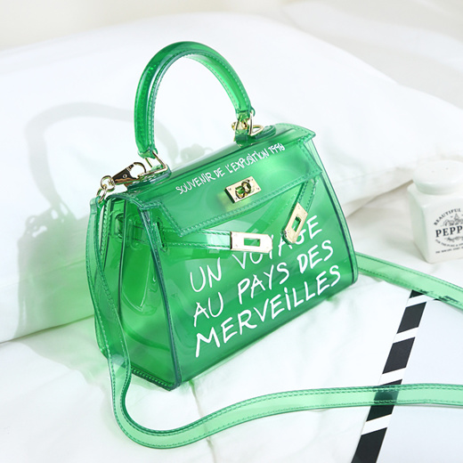 designer pvc bag