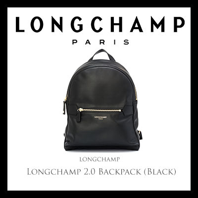 longchamp 2.0 leather backpack