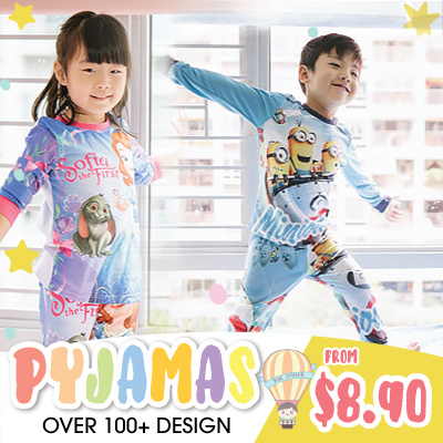 FLAT PRICE! 10 MAY UPDATED! 2-12Y PJ BOYS + GIRLS  PJ CUTE CARTOON GOOD QUALITY + COMFORTABLE