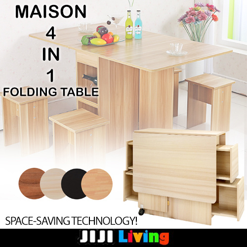 MAISON Foldable Multi-purpose Tables! ?Dining Table || Computer Table ?Storage Organizer