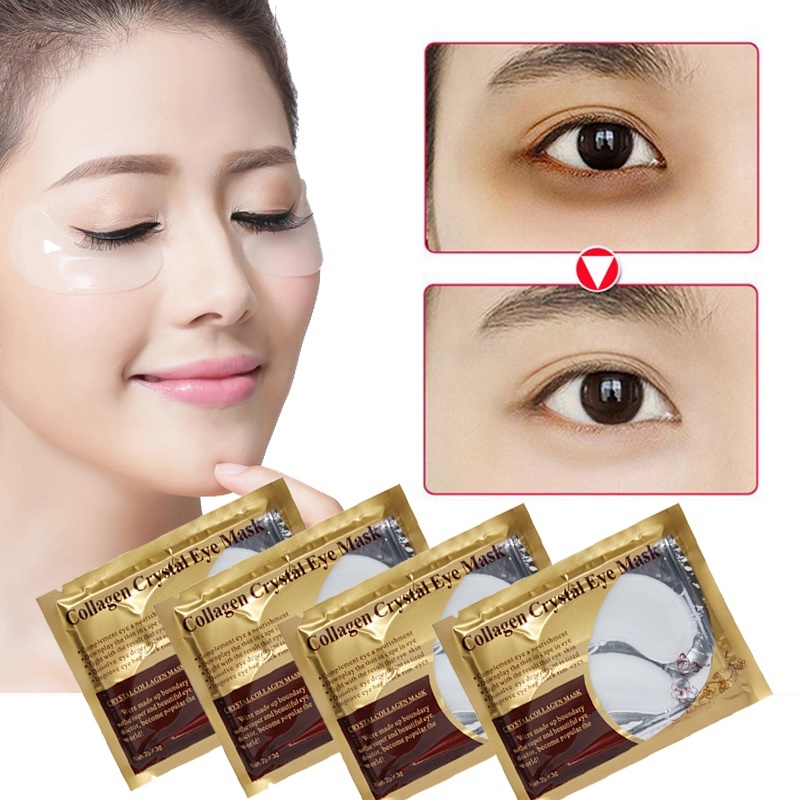 Qoo10 Efero Anti Wrinkle Crystal Collagen Eye Mask Dark Circle Eye Patches F Skin Care