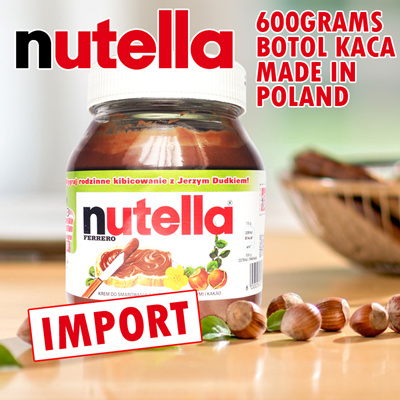 Qoo10 - Nutella Made In Poland 600gms Asli !!! : Makanan 