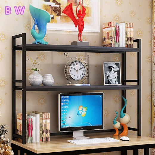 Qoo10 Droney European Desktop Storage Shelf Computer Table Shelf