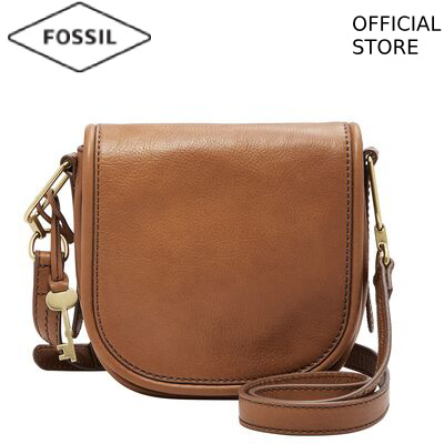 fossil sling bag leather