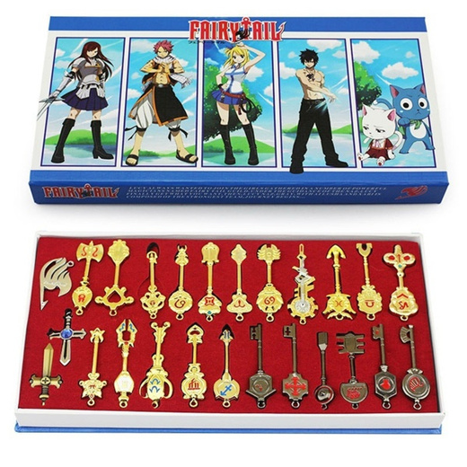 fairy tail figure set