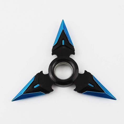 Blue Tri Ninja Fidget Spinner Toy